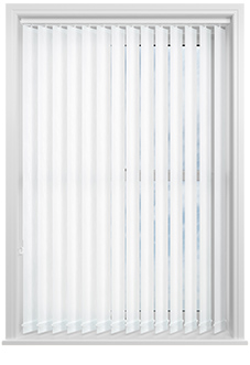 Subtle Grain, Ice - Vertical Blind